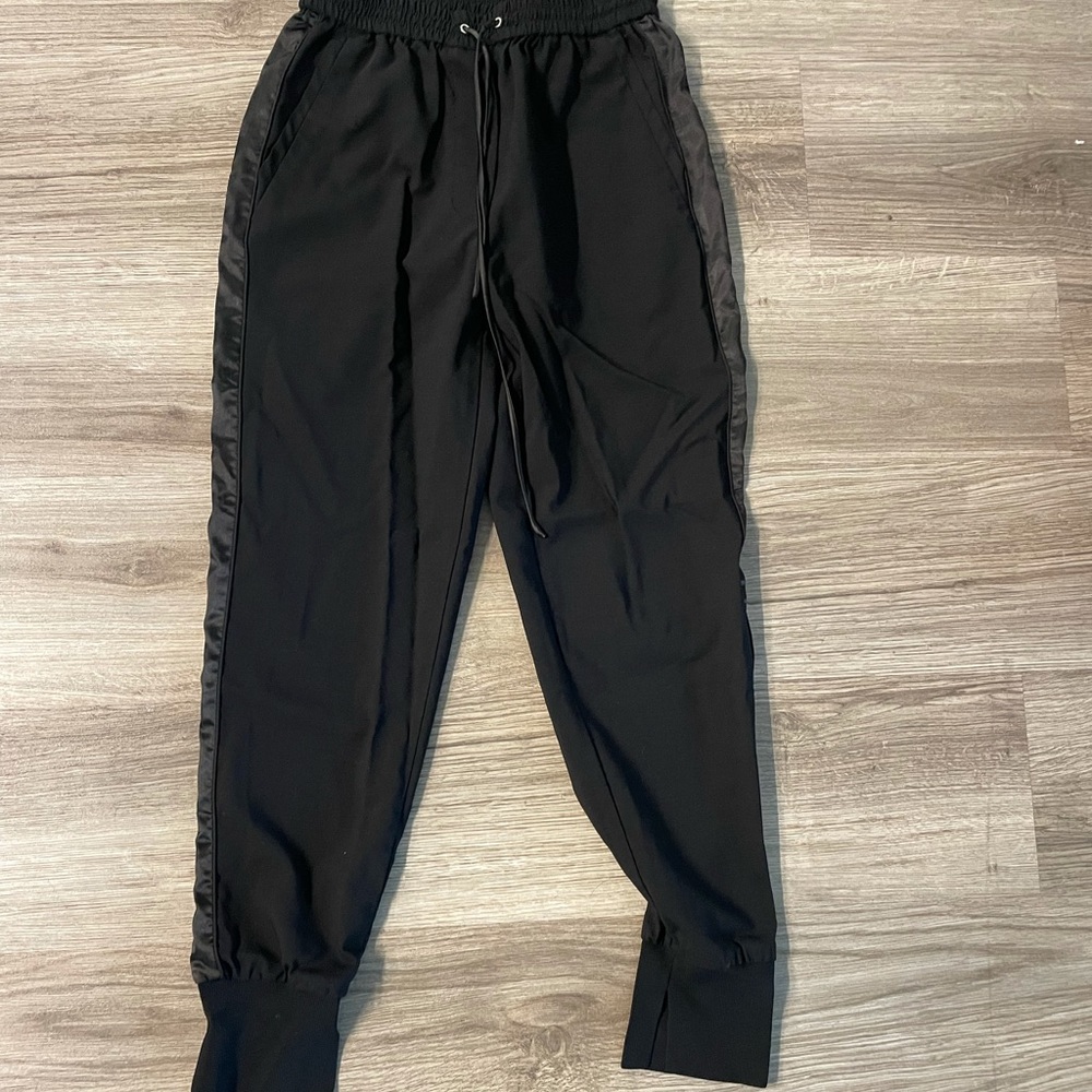 Phillip Lim Black Drawstring Joggers